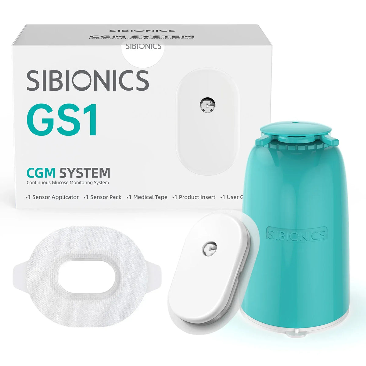 SIBIONICS GS1 (CGM ) نظام المراقبة المستمرة للجلوكوز 